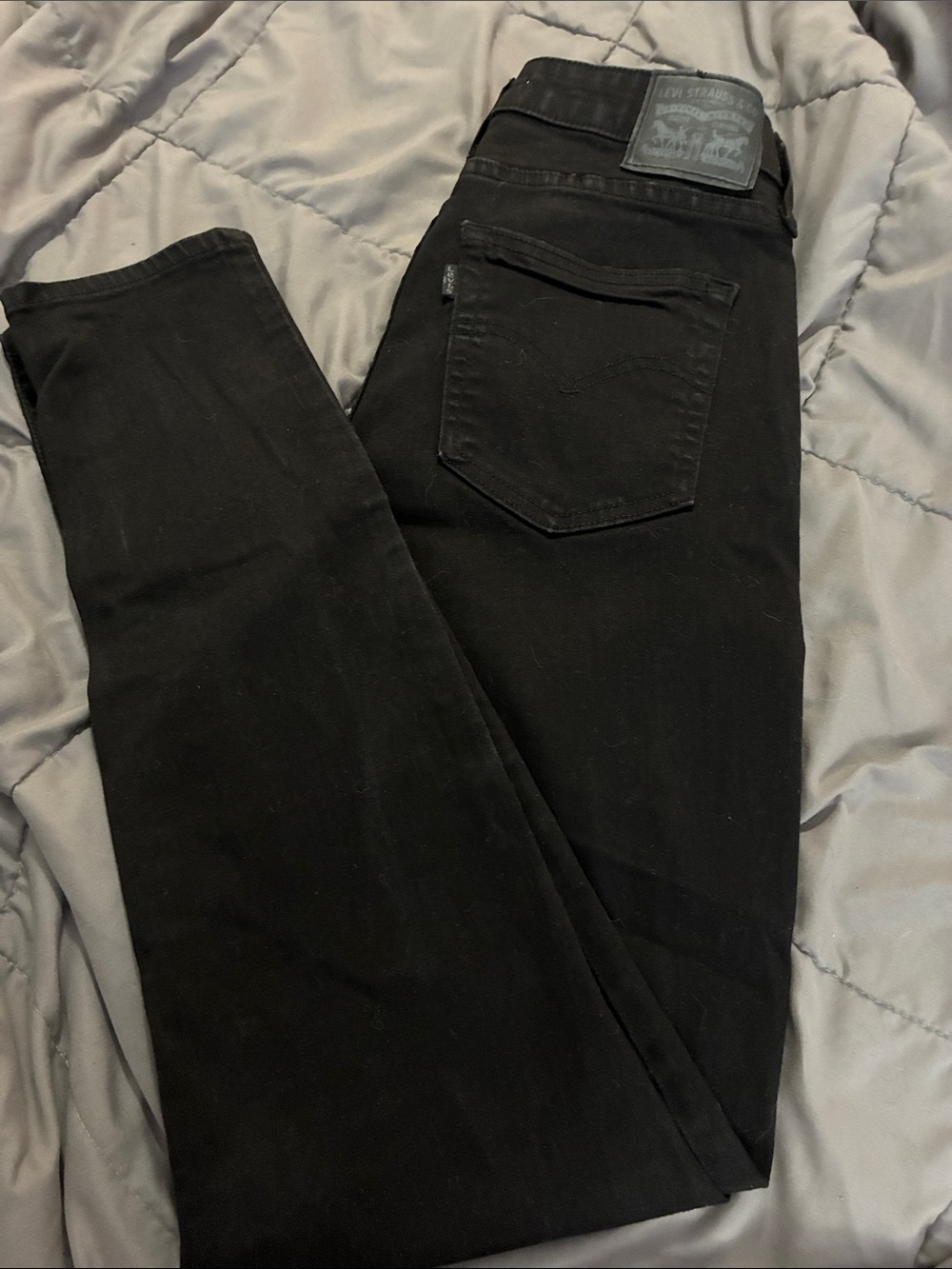 Levi's Women's Black Skinny Jeans - Slim Tapered Fit